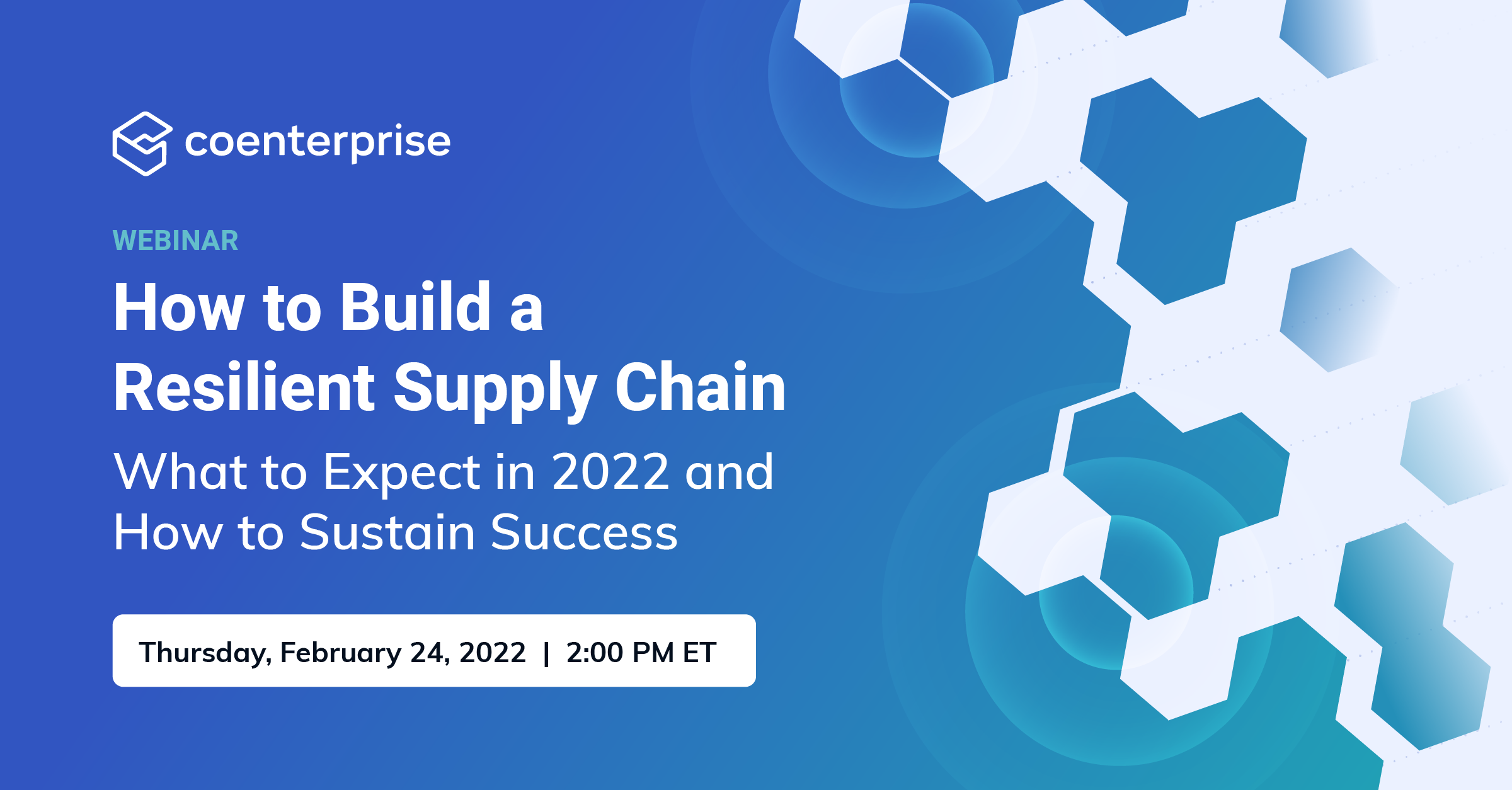 Webinar - How To Build A Resilient Supply Chain